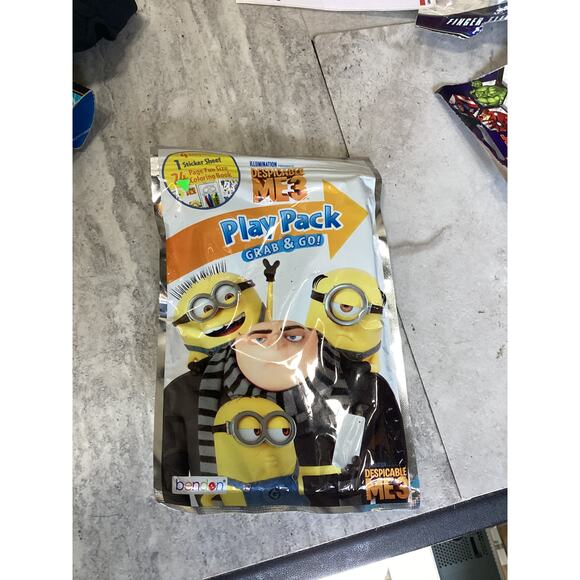 Bendon Illumination Despicable Me 3 - Grab and Go Play Pack Coloring Book - Picture 1 of 1